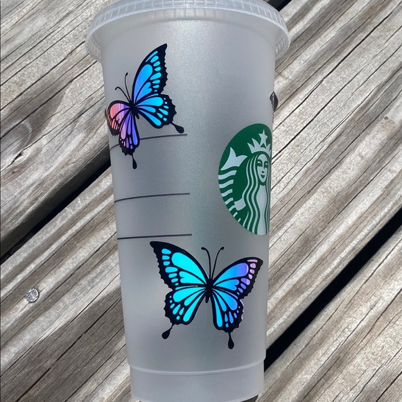Starbucks butterfly tumbler - Picture 5 of 6